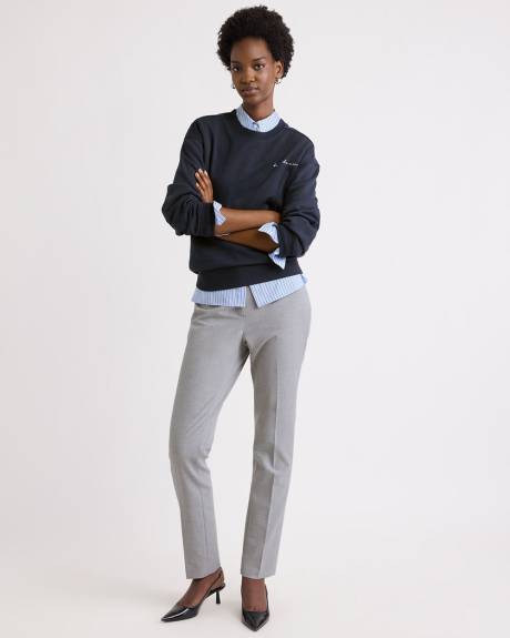 Long-Sleeve Crew-Neck French Terry Sweatshirt