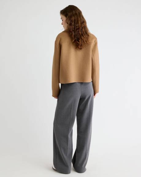 Wool-Blend Double-Face Worker Jacket