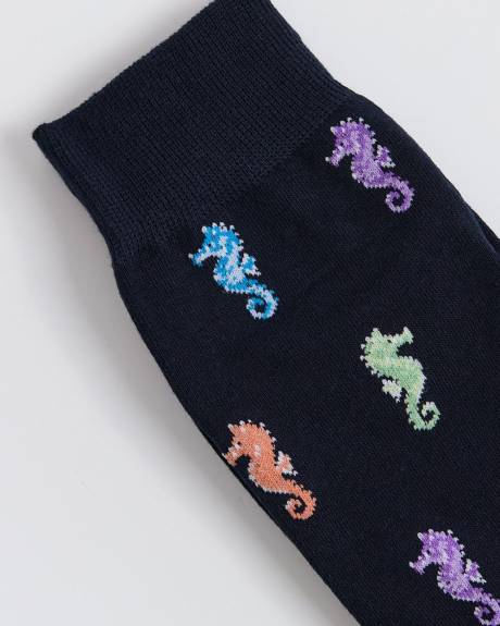 Bas avec Hippocampes