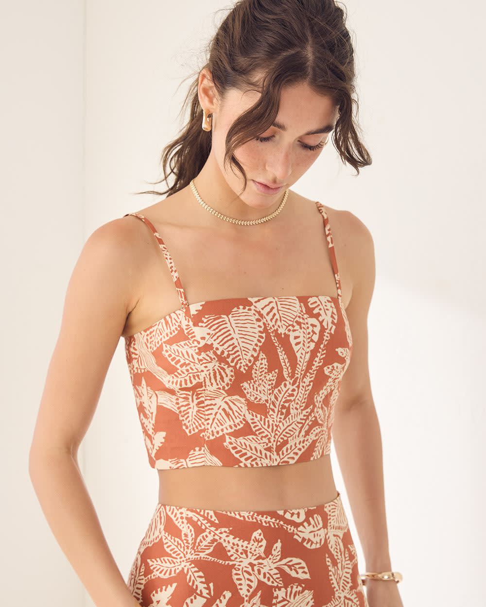 Bandeau Top with Adjustable Strap