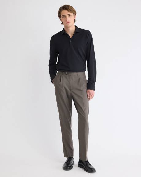 Polo à Manches Longues en Coton Supima (R)