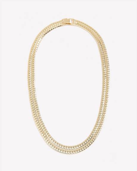 Double-Chain Necklace
