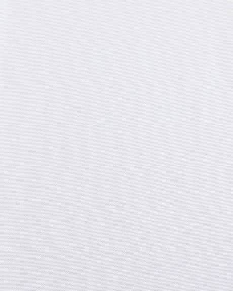 Blouse Boutonnée en Popeline à Manches Longues