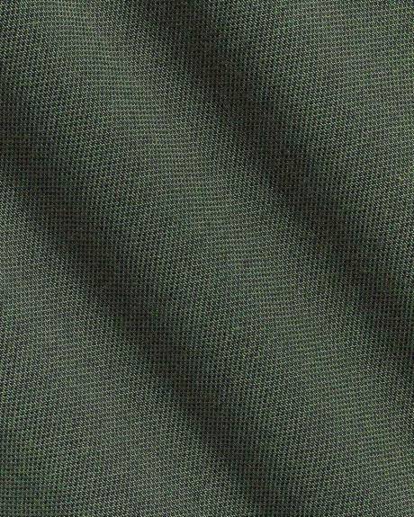 Chemise &agrave; Manches Longues en Coton Piqu&eacute;