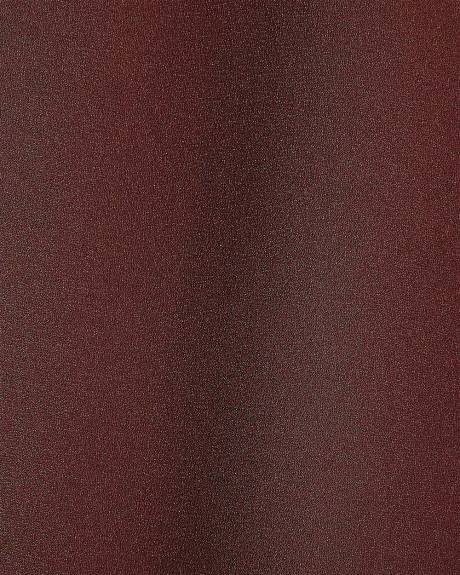 Blouse Bimatière à Manches Courtes et Col Rond