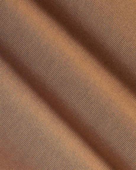 T-Shirt Ample à Manches Courtes et Col Rond