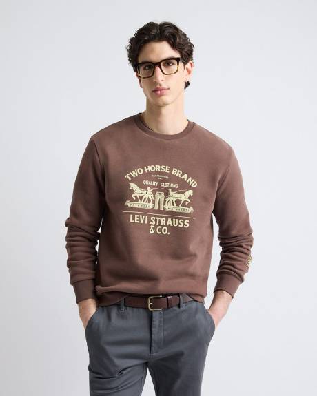 Relaxed-Fit Long-Sleeve Crew-Neck Sweatshirt - Levi's