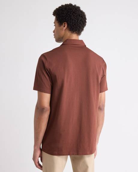 Short-Sleeve Supima (R) Cotton Polo