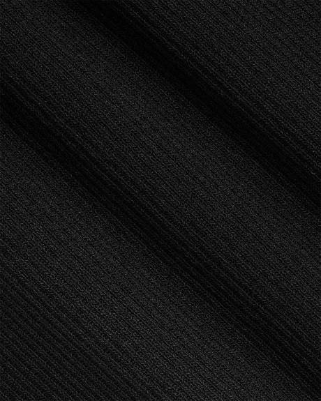 Robe Maxi C&ocirc;tel&eacute;e Sans Manches avec D&eacute;tails Crochet&eacute;s