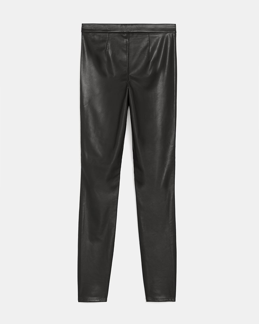 High-Waisted Faux-Leather Legging Pant - 30''