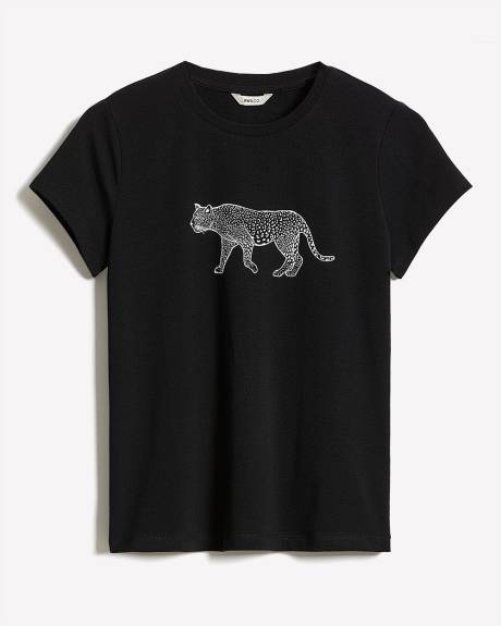 Organic Cotton Short-Sleeve Crew-Neck Tee