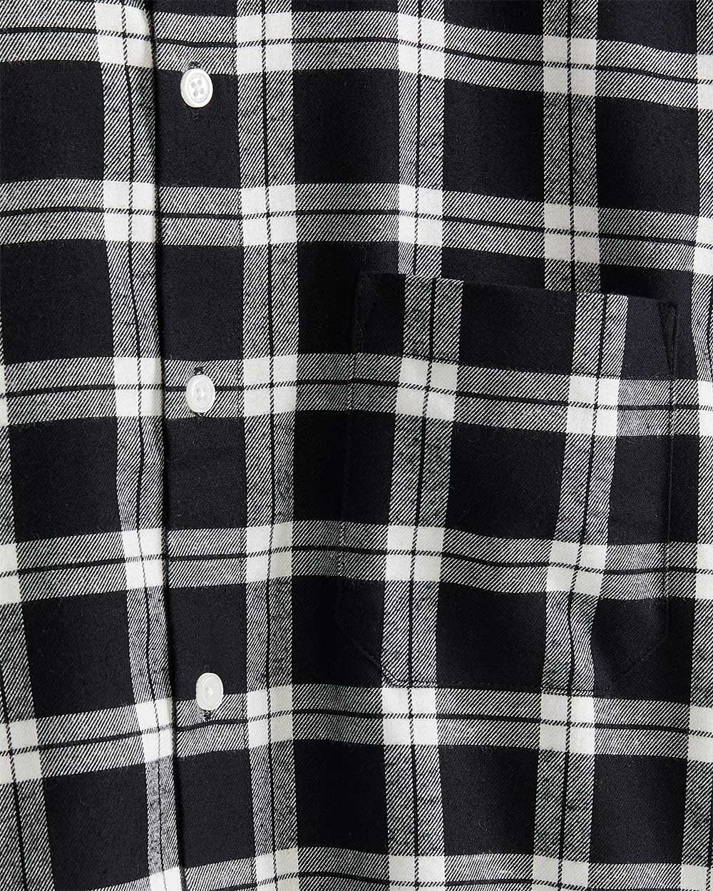 Regular Fit Flannel Bi-Colour Checkered Shirt | RW&CO.