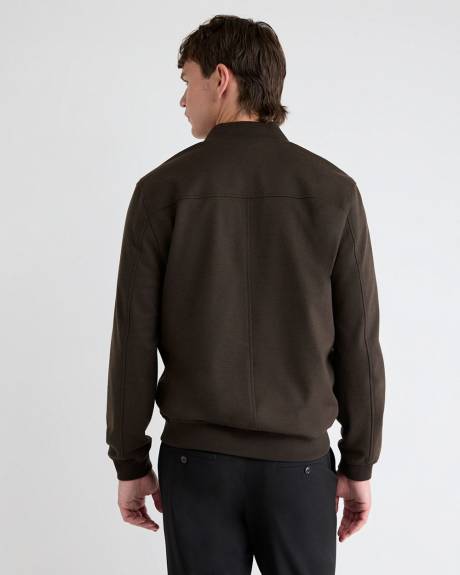 Chocolate Bomber Jacket