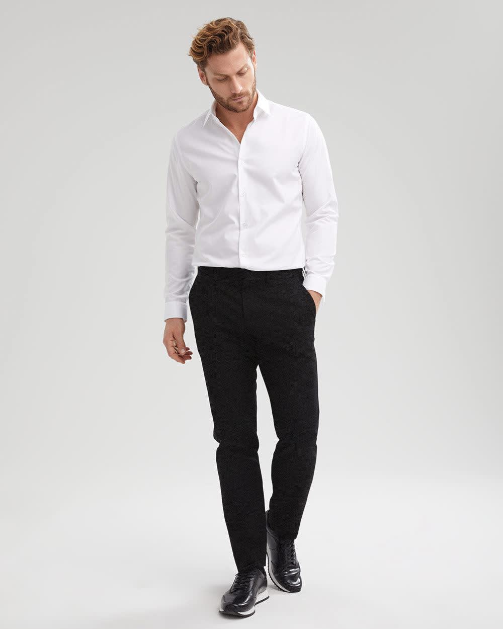 tailored fit dress shirt