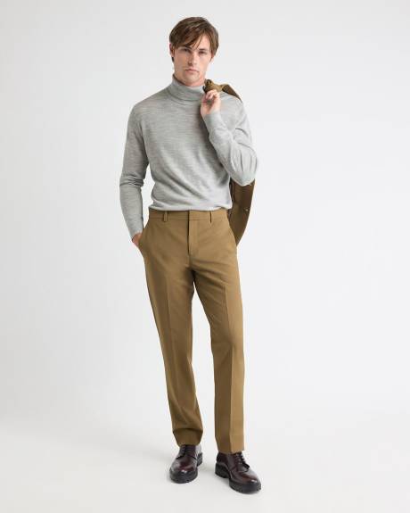 Merino Wool Turtleneck Sweater