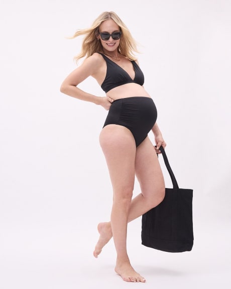 Culotte Bikini à Taille Haute - Thyme Maternity