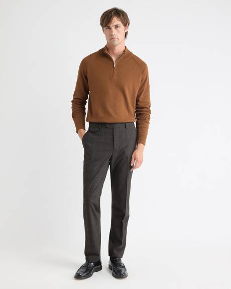 Slim-Fit Prince-of-Wales Pant
