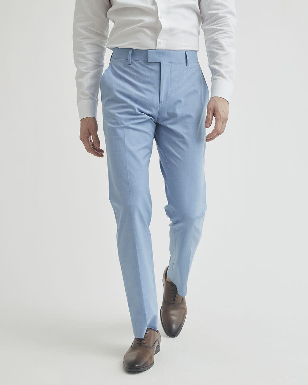 Tailored Fit Blue Suit Pant RW&CO.