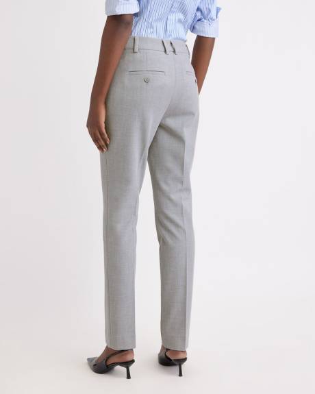 Mid-Rise Long Slim-Leg Signature Pant