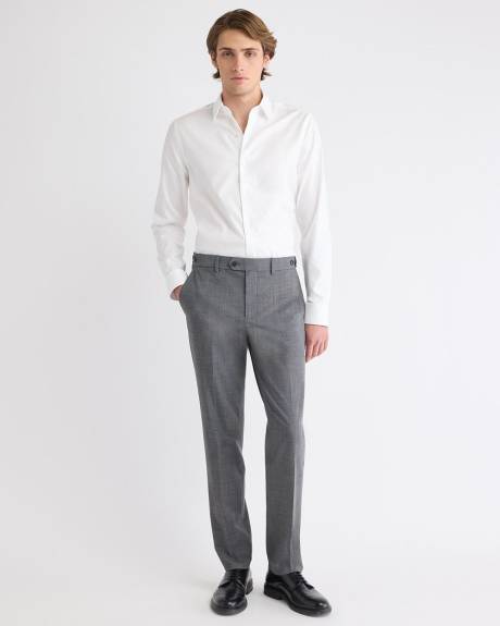 Chemise Habillée Blanche à Coupe Étroite