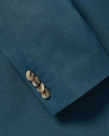 Slim Fit Teal Suit Blazer