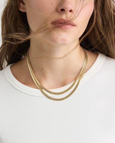 Double-Chain Necklace