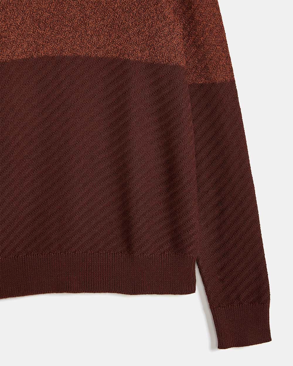 Gradient Colour Crew Neck Sweater | RW&CO.