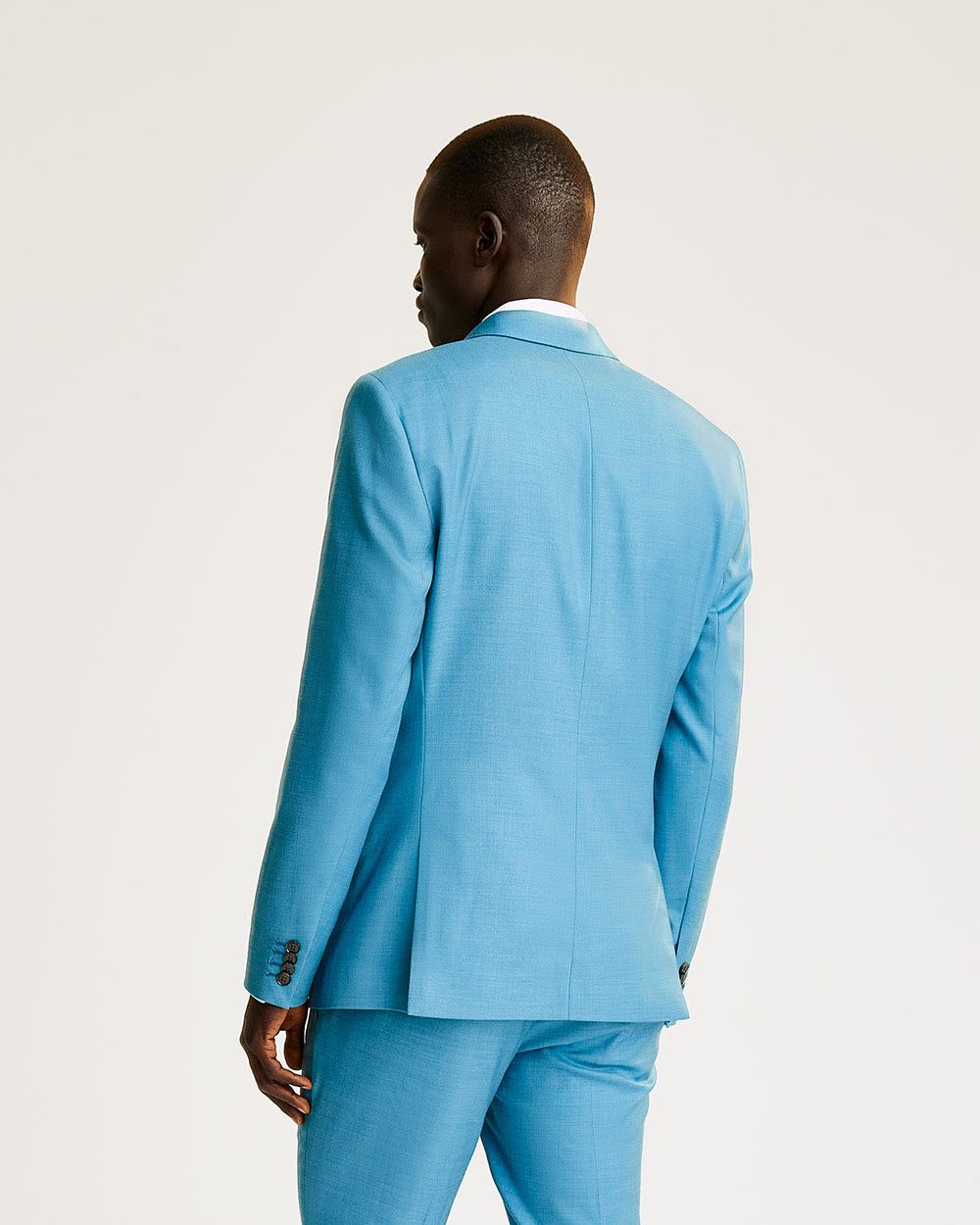 Slim Fit Turquoise Suit Blazer