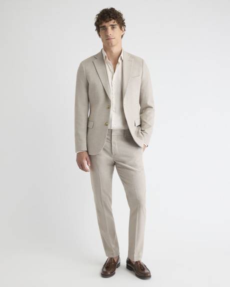 Slim-Fit Brushed Twill Blazer