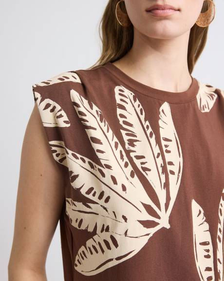 Extended-Sleeve Dress with Removable Belt