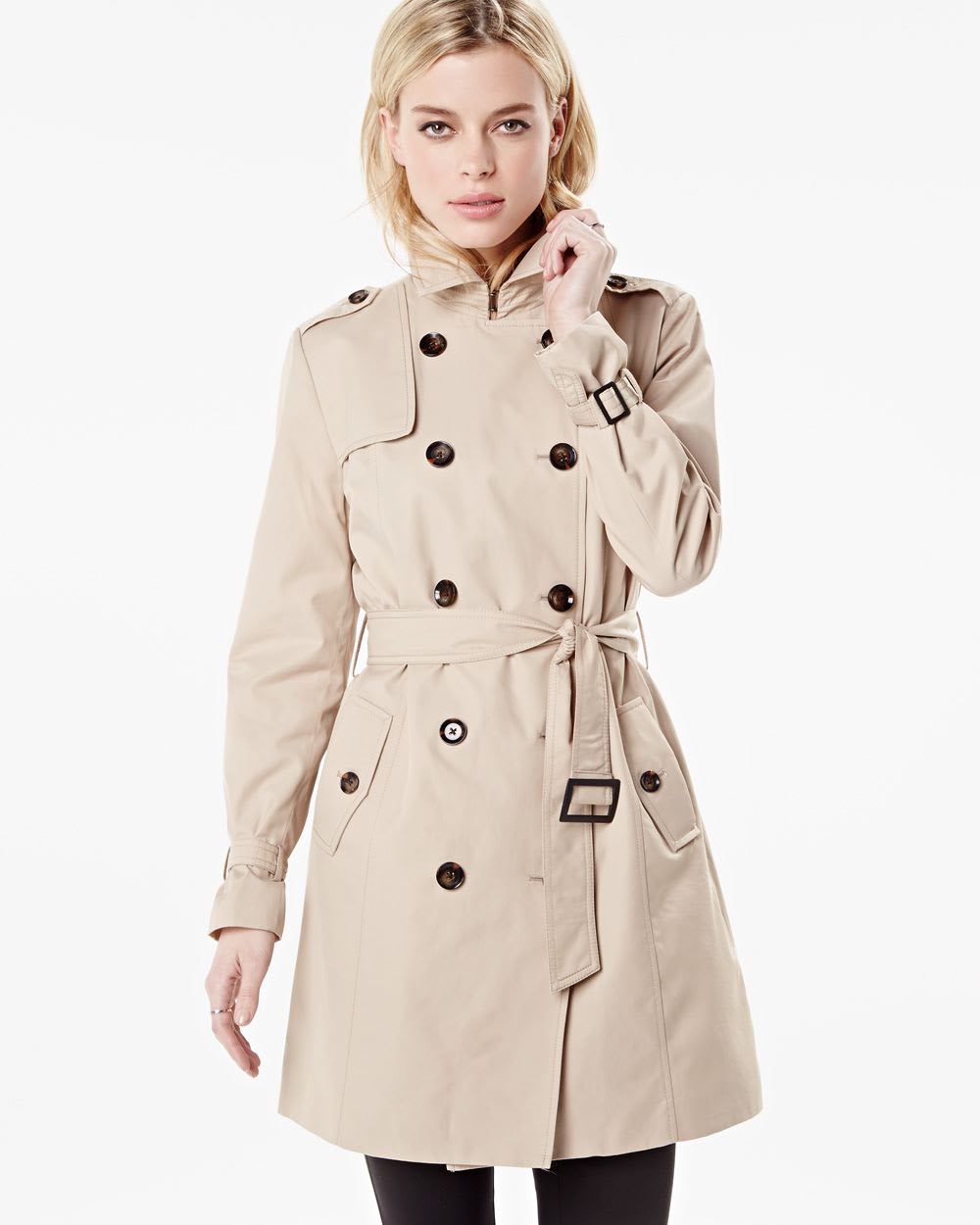 Double-breasted trench jacket | RW&CO.