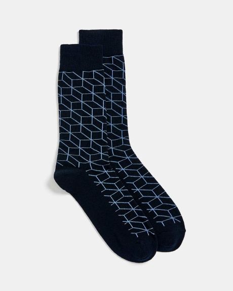 3D Rectangle Socks