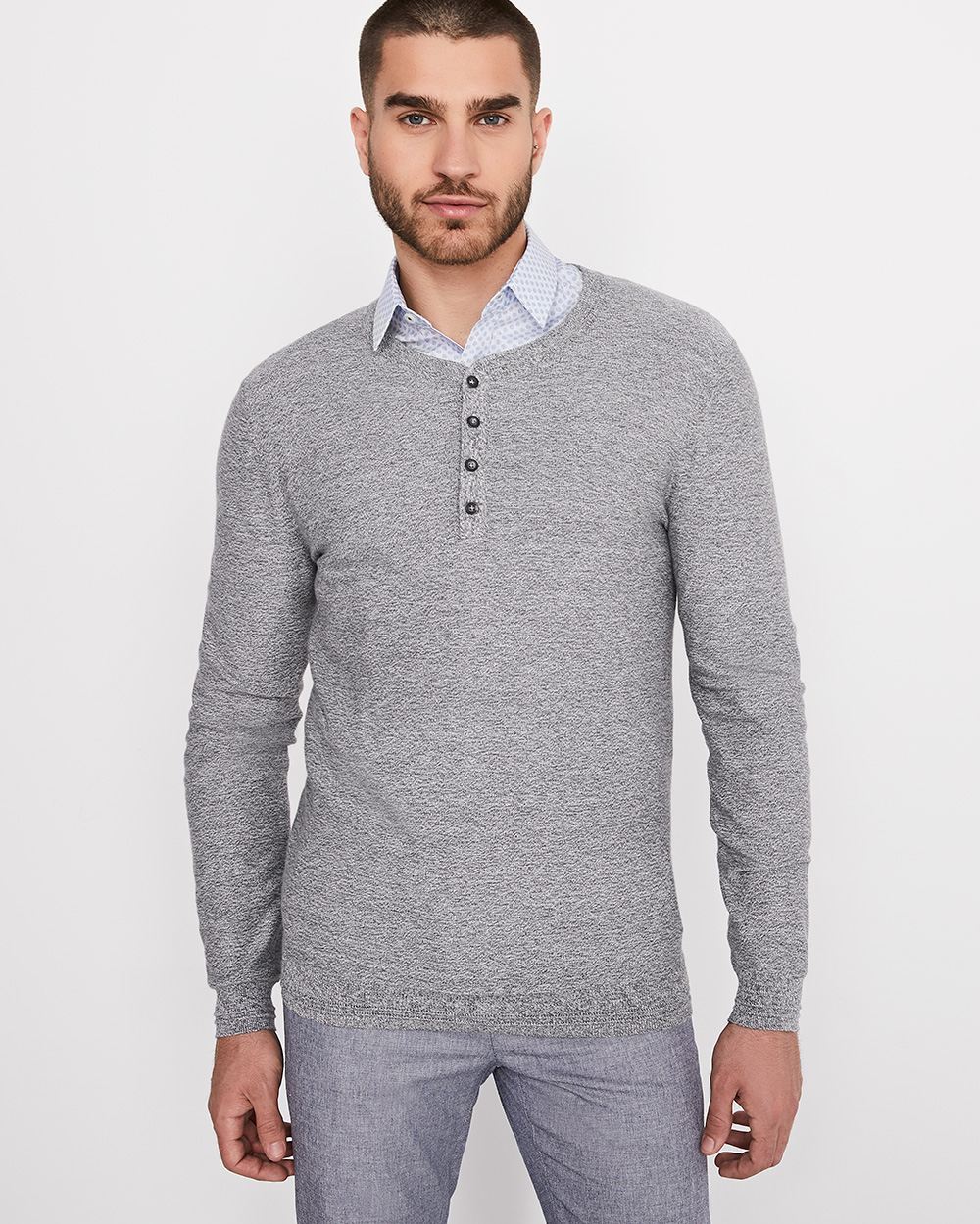 Henley Sweater | RW&CO.
