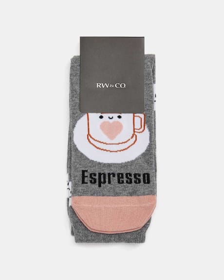 Grey Espresso Socks