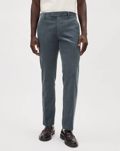 Tailored-Fit Corduroy Suit Pant