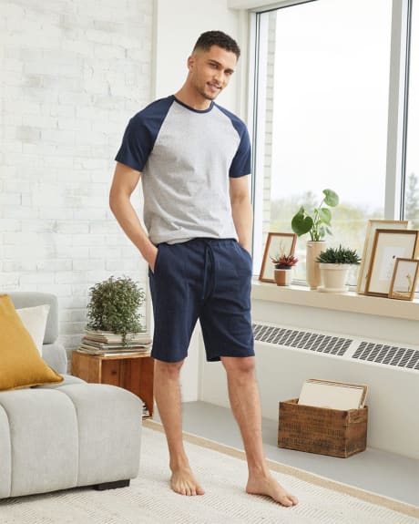 Cotton Knit Sleepwear Shorts – 10.5"