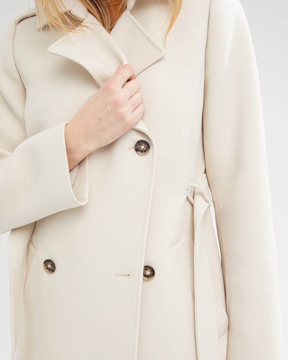 Classic Double-Breasted Trench Coat | RW&CO.
