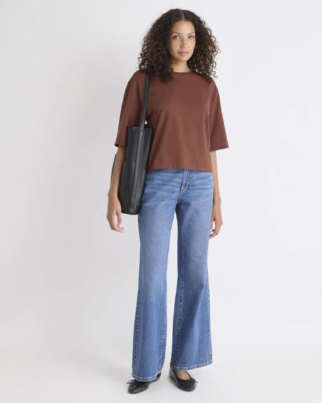 T-Shirt Ample en Coton Supima