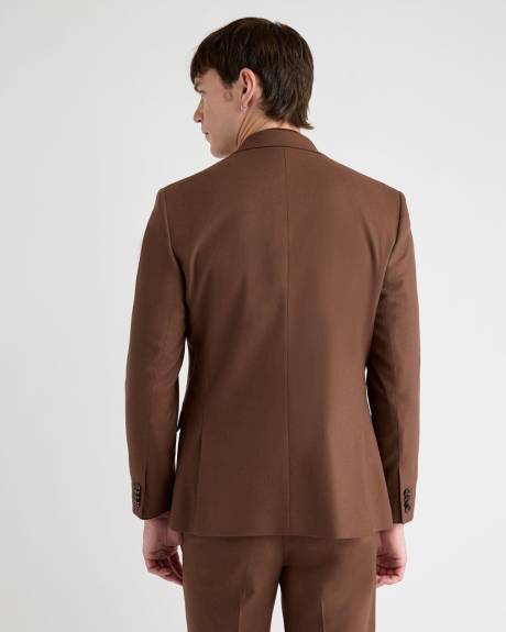 Slim-Fit Clay Brushed Twill Blazer