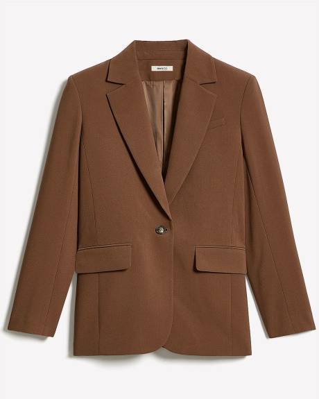 Veston Ample à Boutonnage Simple