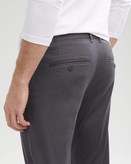 Slim Fit Slash Pocket Chino Pant - 34''