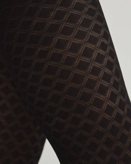 Diamond Pattern Tights