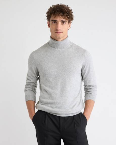 Long-Sleeve Turtleneck Sweater