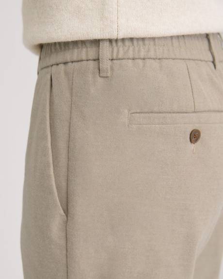 Pantalon en Moleskine Brossée