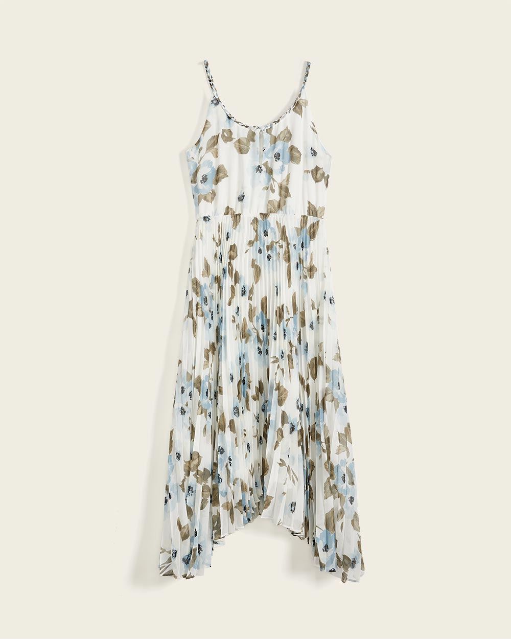 Fit And Flare Pleated Skirt Dress RW&CO.