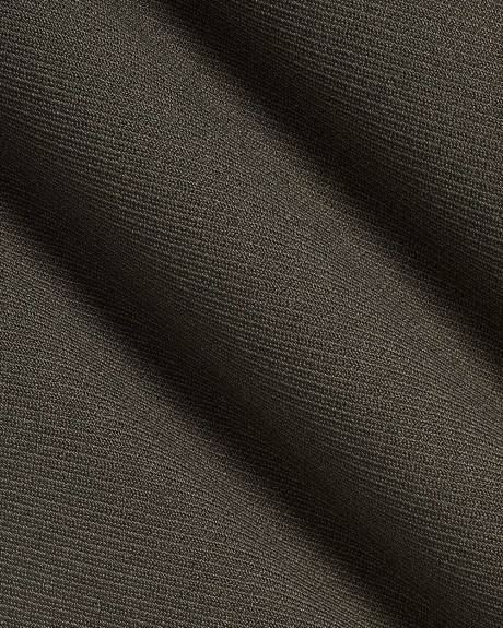 Double-Breasted Twill Trench Coat with Belt