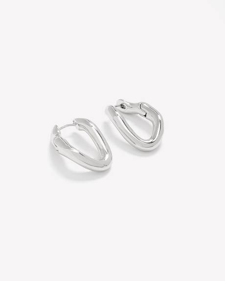 Sculptural Hoop Earrings