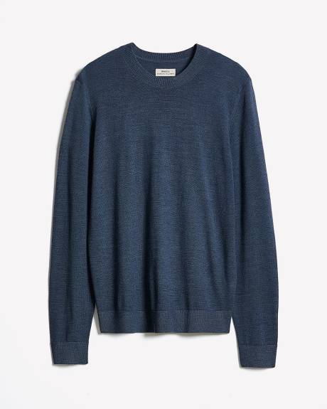 Merino Wool Crew Neck Sweater