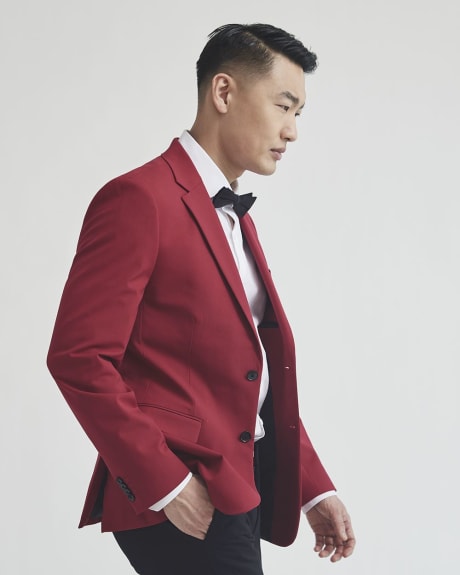 Slim Fit Red Suit Blazer