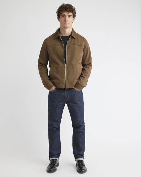 Faux Suede Milkman Jacket